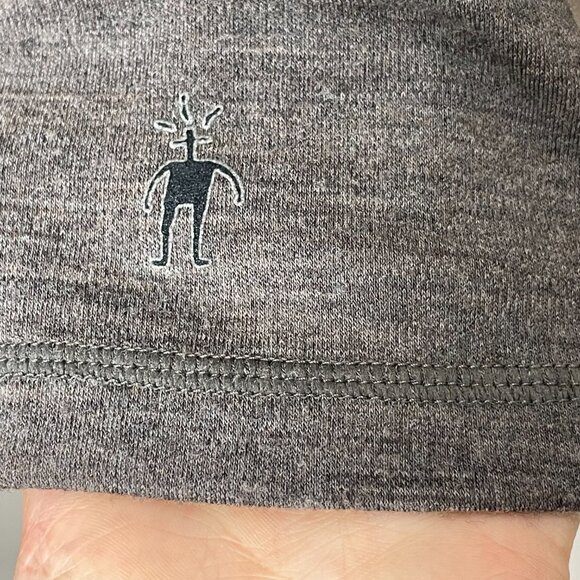 Smartwool Pullover Sweater Merino Wool Men XXL Logos Machine Washable Mended - Picture 16 of 16